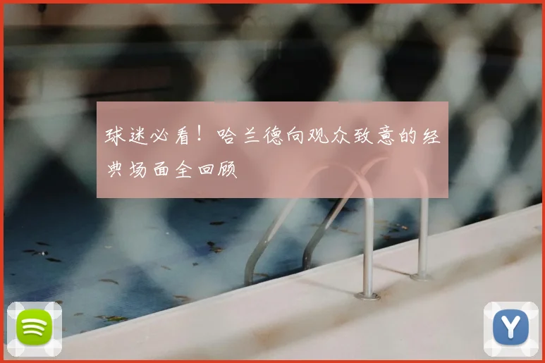 球迷必看！哈兰德向观众致意的经典场面全回顾